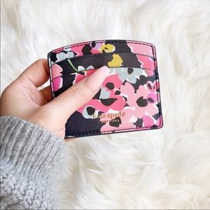 Kate Spade Wildflower Bouquet Cardholder NEW